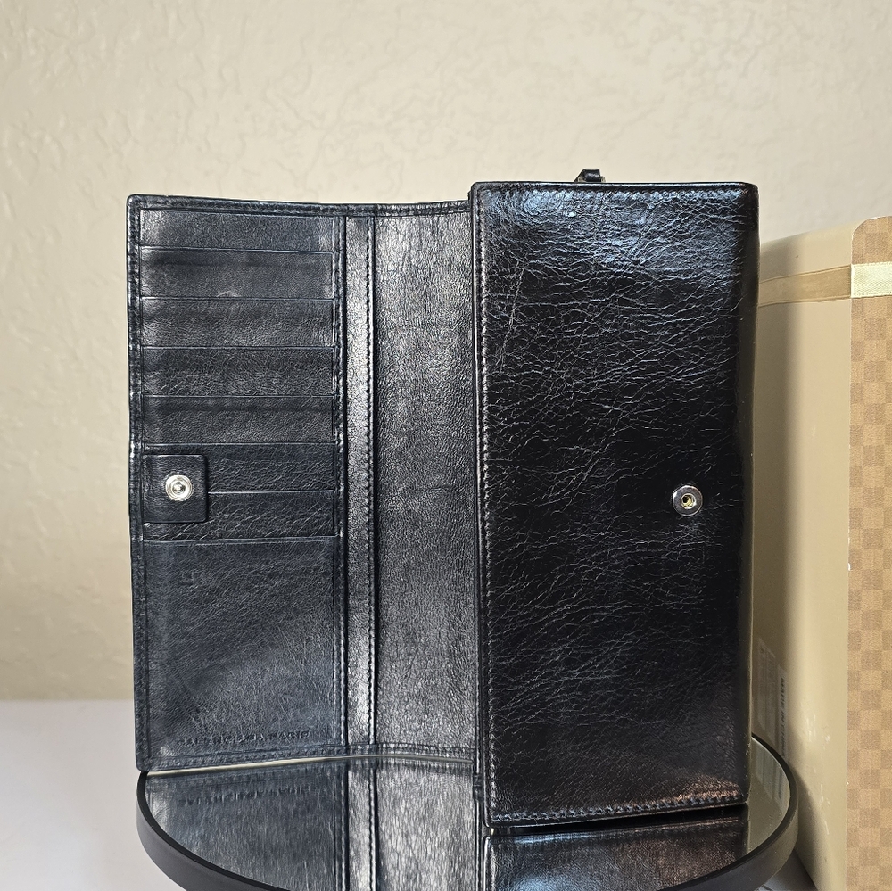 Balenciaga Black Moto Wallet - Picture 10 of 14